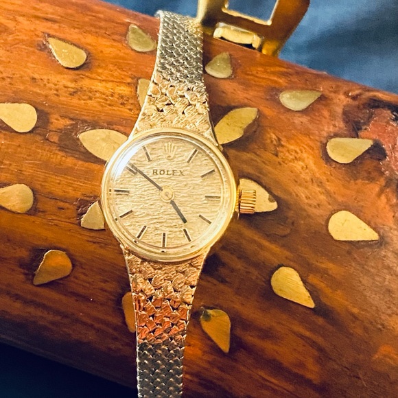 Rolex Accessories - Authentic  vintage Rolex 14k gold Italy